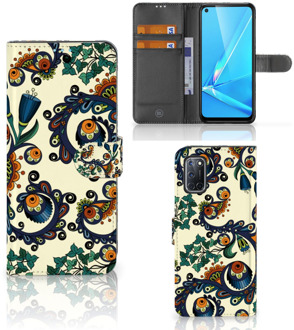 B2Ctelecom Bookcase OPPO A72 | OPPO A52 Hoesje Barok Flower