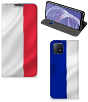 B2Ctelecom Bookcase OPPO A73 5G Smart Cover Franse Vlag