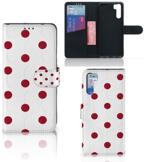 B2Ctelecom Bookcase OPPO A91 | Reno3 Hoesje Cherries