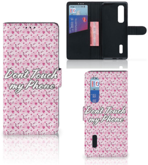 B2Ctelecom Bookcase OPPO Find X2 Pro Hoesje Flowers Pink DTMP