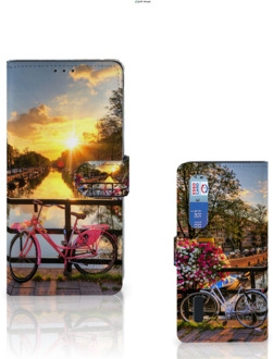 B2Ctelecom Bookcase OPPO Find X2 Pro Telefoon Hoesje Amsterdamse Grachten