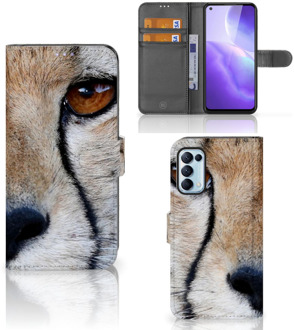 B2Ctelecom Bookcase OPPO Find X3 Lite Hoesje Cheetah