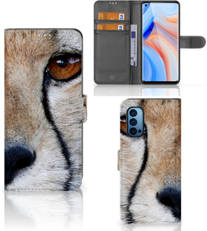 B2Ctelecom Bookcase OPPO Reno 4 Pro 5G Hoesje Cheetah