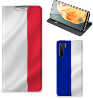 B2Ctelecom Bookcase OPPO Reno3 | A91 Smart Cover Franse Vlag