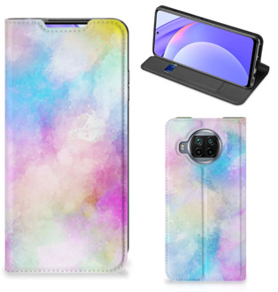 B2Ctelecom Bookcase Personaliseren Xiaomi Mi 10T Lite Telefoonhoesje Watercolor Light