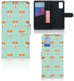 B2Ctelecom Bookcase Samsung Galaxy A02s Flip Cover Samsung M02s Smartphone Hoesje Pups