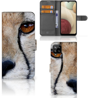 B2Ctelecom Bookcase Samsung Galaxy A12 Hoesje Cheetah