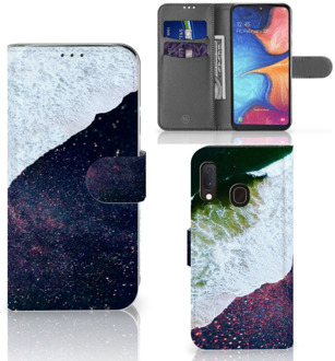 B2Ctelecom Bookcase Samsung Galaxy A20e Sea in Space