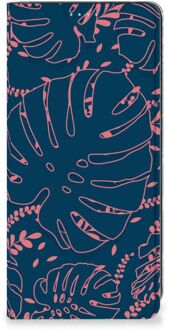 B2Ctelecom Bookcase Samsung Galaxy A21s Smartphone Hoesje Palm Leaves