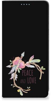 B2Ctelecom Bookcase Samsung Galaxy A21s Telefoonhoesje Boho Text