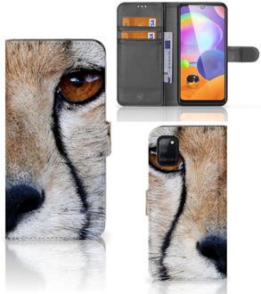 B2Ctelecom Bookcase Samsung Galaxy A31 Hoesje Cheetah