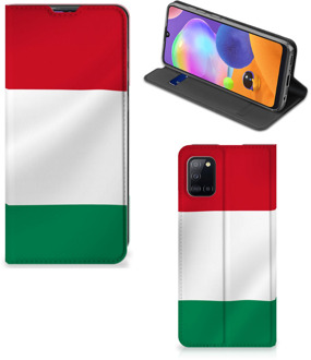 B2Ctelecom Bookcase Samsung Galaxy A31 Telefoonhoesje met Pasjeshouder Hongaarse Vlag