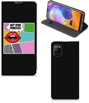 B2Ctelecom Bookcase Samsung Galaxy A31 Telefoonhoesje Popart Princess