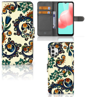 B2Ctelecom Bookcase Samsung Galaxy A32 5G Hoesje Barok Flower