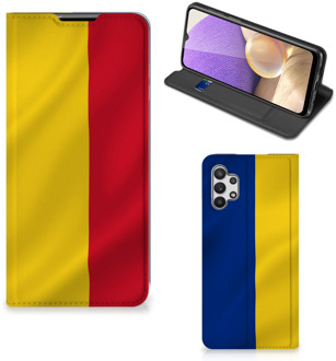 B2Ctelecom Bookcase Samsung Galaxy A32 5G Smart Cover Roemeense Vlag