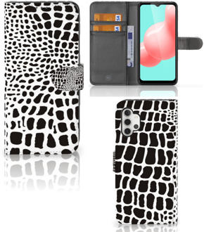 B2Ctelecom Bookcase Samsung Galaxy A32 5G Telefoon Hoesje Slangenprint