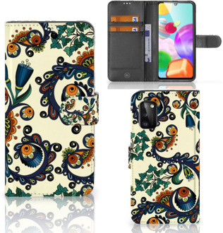 B2Ctelecom Bookcase Samsung Galaxy A41 Hoesje Barok Flower