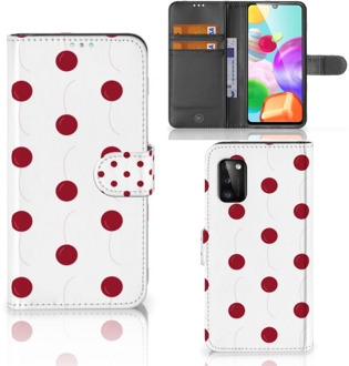 B2Ctelecom Bookcase Samsung Galaxy A41 Hoesje Cherries