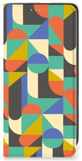 B2Ctelecom Bookcase Samsung Galaxy A41 Smart Cover Funky Retro