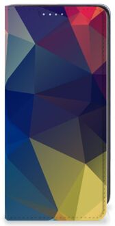 B2Ctelecom Bookcase Samsung Galaxy A41 Telefoon Hoesje Polygon Dark