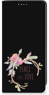 B2Ctelecom Bookcase Samsung Galaxy A41 Telefoonhoesje Boho Text