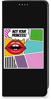 B2Ctelecom Bookcase Samsung Galaxy A41 Telefoonhoesje Popart Princess