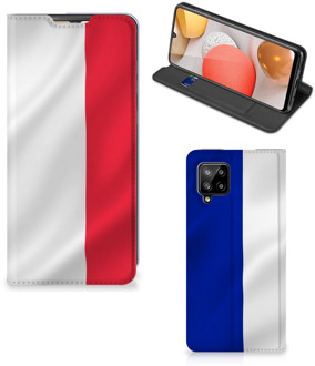 B2Ctelecom Bookcase Samsung Galaxy A42 Smart Cover Franse Vlag