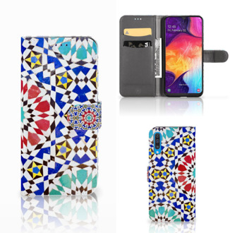 B2Ctelecom Bookcase Samsung Galaxy A50 Mozaïek