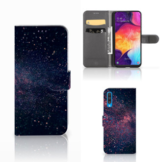 B2Ctelecom Bookcase Samsung Galaxy A50 Stars