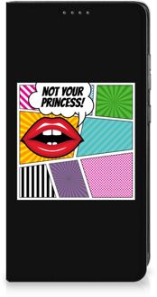 B2Ctelecom Bookcase Samsung Galaxy A52 Telefoonhoesje Popart Princess