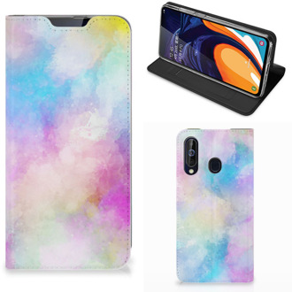 B2Ctelecom Bookcase Samsung Galaxy A60 Watercolor Light