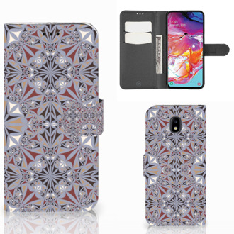 B2Ctelecom Bookcase Samsung Galaxy A70 Bloemen