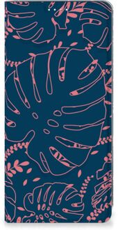 B2Ctelecom Bookcase Samsung Galaxy A71 Smartphone Hoesje Palm Leaves