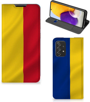 B2Ctelecom Bookcase Samsung Galaxy A72 (5G/4G) Smart Cover Roemeense Vlag