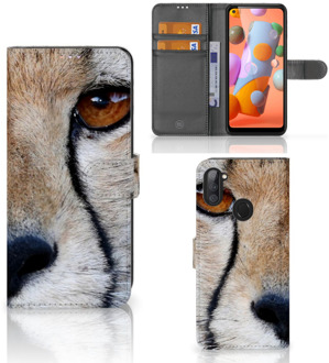 B2Ctelecom Bookcase Samsung Galaxy M11 | A11 Hoesje Cheetah