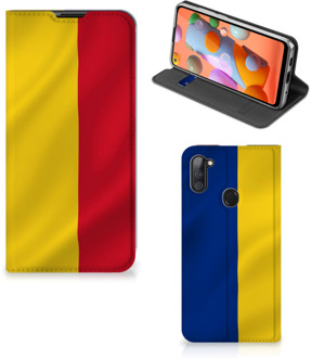 B2Ctelecom Bookcase Samsung Galaxy M11 | A11 Smart Cover Roemeense Vlag