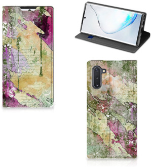 B2Ctelecom Bookcase Samsung Galaxy Note 10 Letter Painting