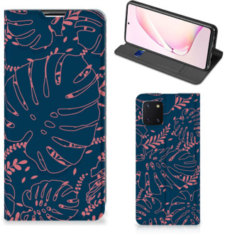 B2Ctelecom Bookcase Samsung Galaxy Note 10 Lite Smartphone Hoesje Palm Leaves