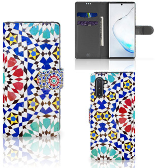 B2Ctelecom Bookcase Samsung Galaxy Note 10 Mozaïek