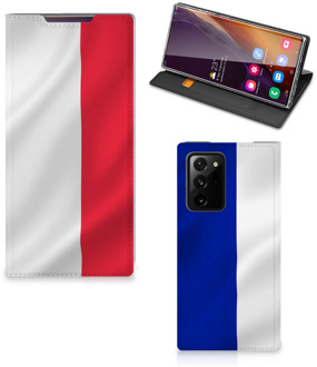 B2Ctelecom Bookcase Samsung Galaxy Note 20 Ultra Smart Cover Franse Vlag