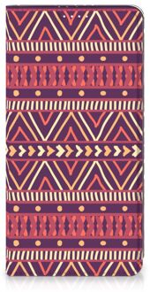 B2Ctelecom Bookcase Samsung Galaxy S20 FE Smart Cover Aztec Purple