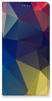 B2Ctelecom Bookcase Samsung Galaxy S20 FE Telefoon Hoesje Polygon Dark