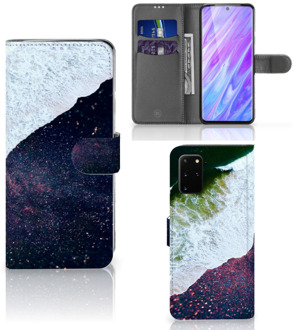 B2Ctelecom Bookcase Samsung Galaxy S20 Plus Hoesje Sea in Space