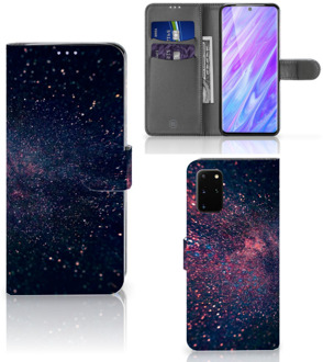 B2Ctelecom Bookcase Samsung Galaxy S20 Plus Hoesje Stars