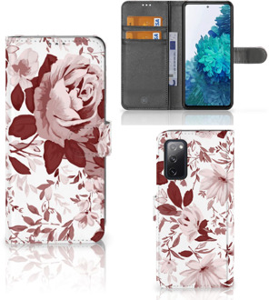 B2Ctelecom Bookcase Samsung Galaxy S20FE GSM Hoesje Watercolor Flowers