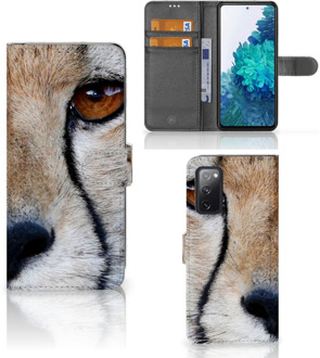 B2Ctelecom Bookcase Samsung Galaxy S20FE Hoesje Cheetah