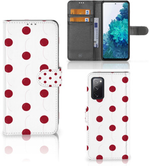 B2Ctelecom Bookcase Samsung Galaxy S20FE Hoesje Cherries