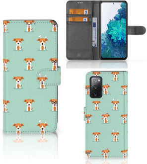 B2Ctelecom Bookcase Samsung Galaxy S20FE Smartphone Hoesje Pups