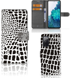 B2Ctelecom Bookcase Samsung Galaxy S20FE Telefoon Hoesje Slangenprint