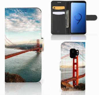 B2Ctelecom Bookcase Samsung Galaxy S9 Design Golden Gate Bridge